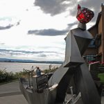 Vancouver waterfront sculpture 1