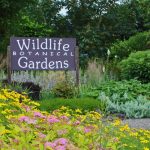wildlife botanical garden sign